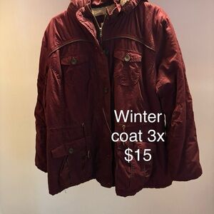 J Brand Burgundy Trench Coat